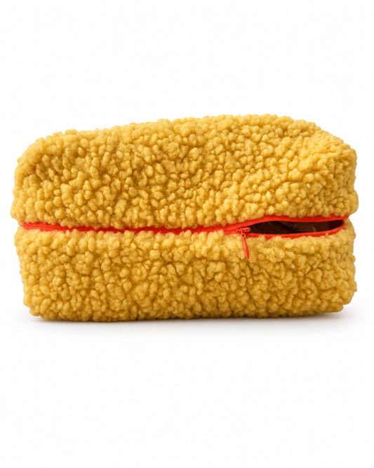 Teddy toilettasje - Geel