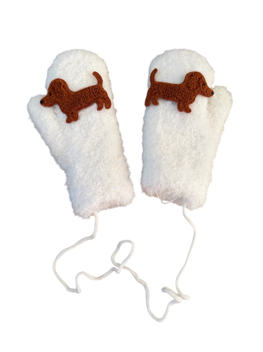 Wantjes - Teckel - Wit