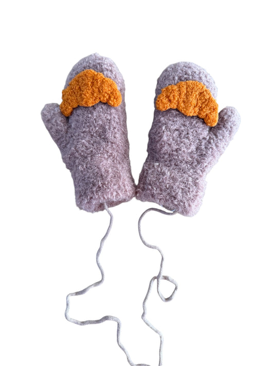 Wantjes - Croissantje- Bruin