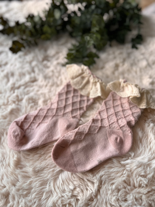 Sokjes Lace Pink