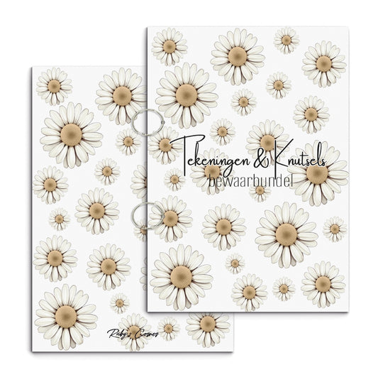 Bewaarbundel voor Tekeningen & Knutsels - Bloem