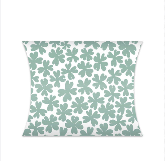 Kadodoosje / gondeldoosje `Flower power` Mint