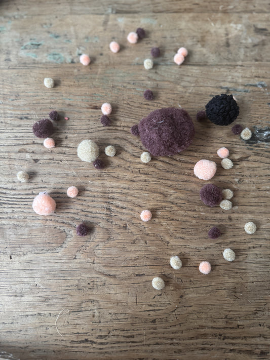 Sensomotorische Benodigheden - Zakje Pompons