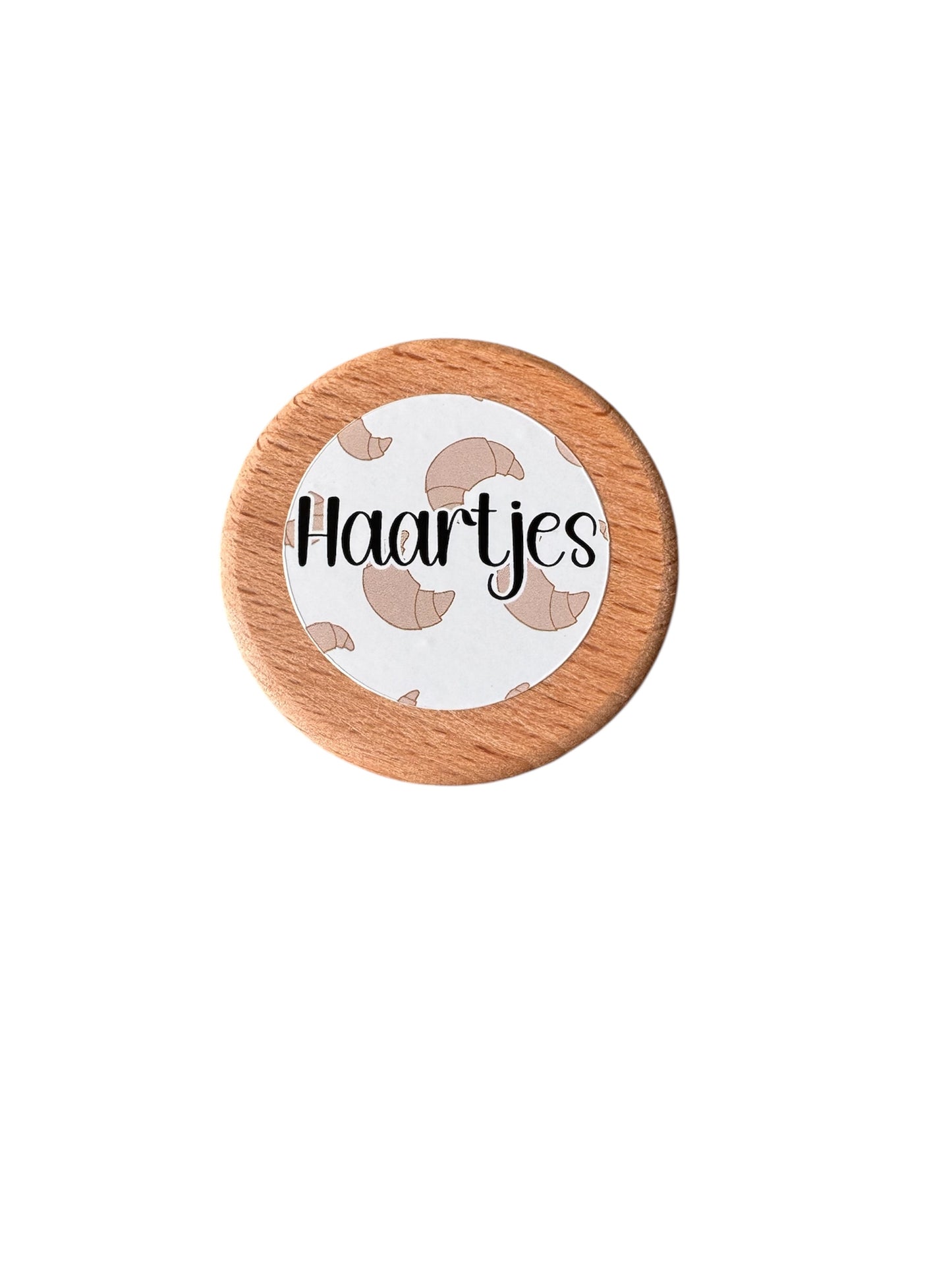 Houten bewaardoosje – Haartjes (Croissantjes) (B2B) INCL BTW
