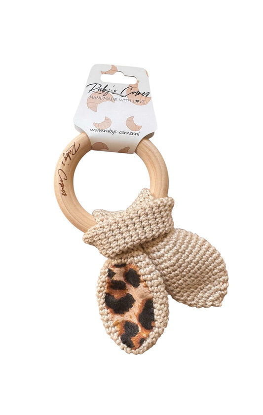 Gehaakte Bijtring Oortjes – Handgemaakt - B2B - Incl Btw