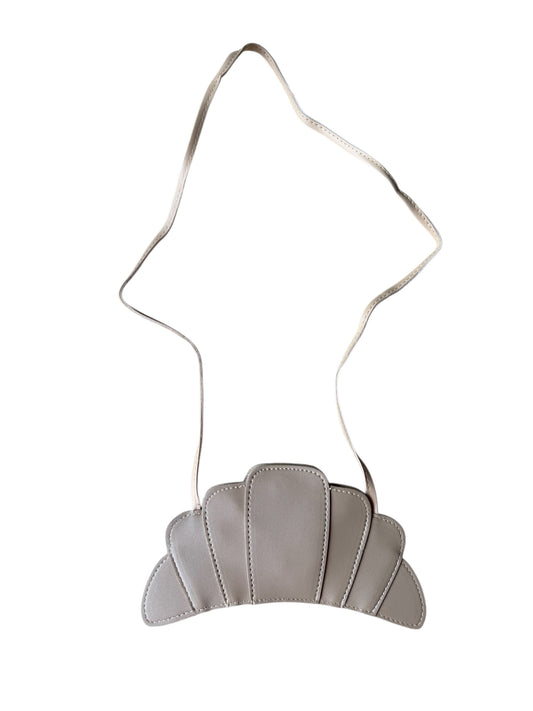Croissant schoudertasje – beige