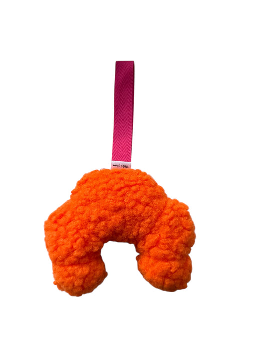 Croissant Speendoekje Accessoire - Teddy - Oranje