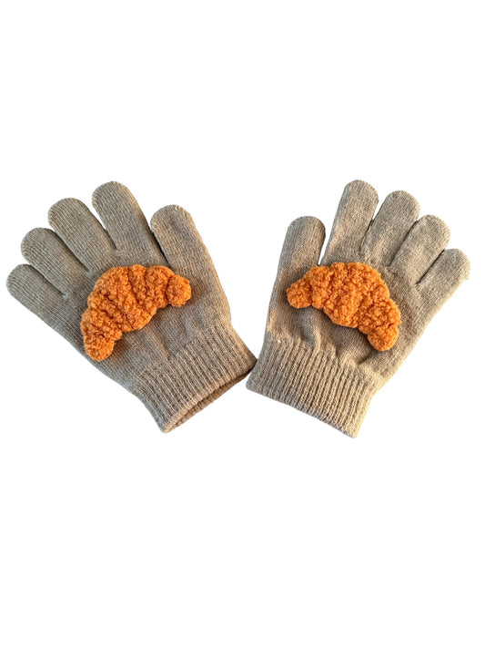 Kinderhandschoenen Croissant - Bruin - B2B - Incl Btw