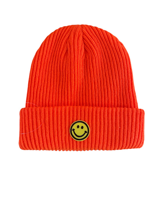 Kinder Muts - Smiley - Oranje