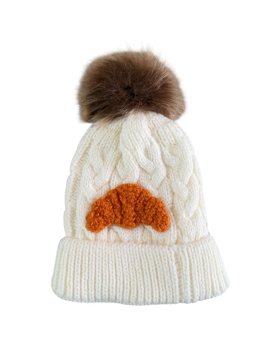 Kinder Muts - Croissantje - Wit - B2B - Incl Btw