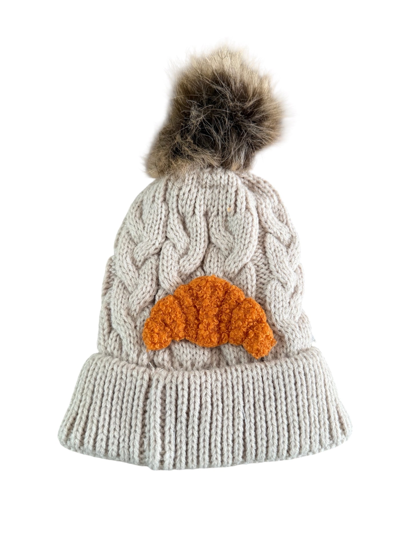 Kinder Muts - Croissantje - Bruin