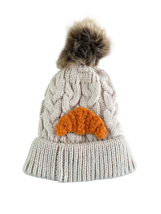 Kinder Muts - Croissantje - Bruin