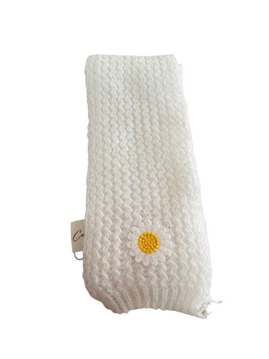 Kinder Sjaal - Bloem - Wit