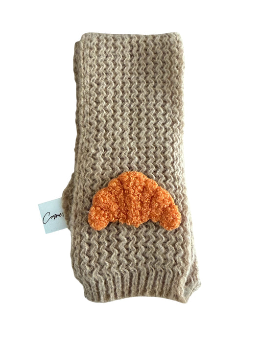 Kinder Sjaal - Croissantje - Bruin - B2B - Incl Btw