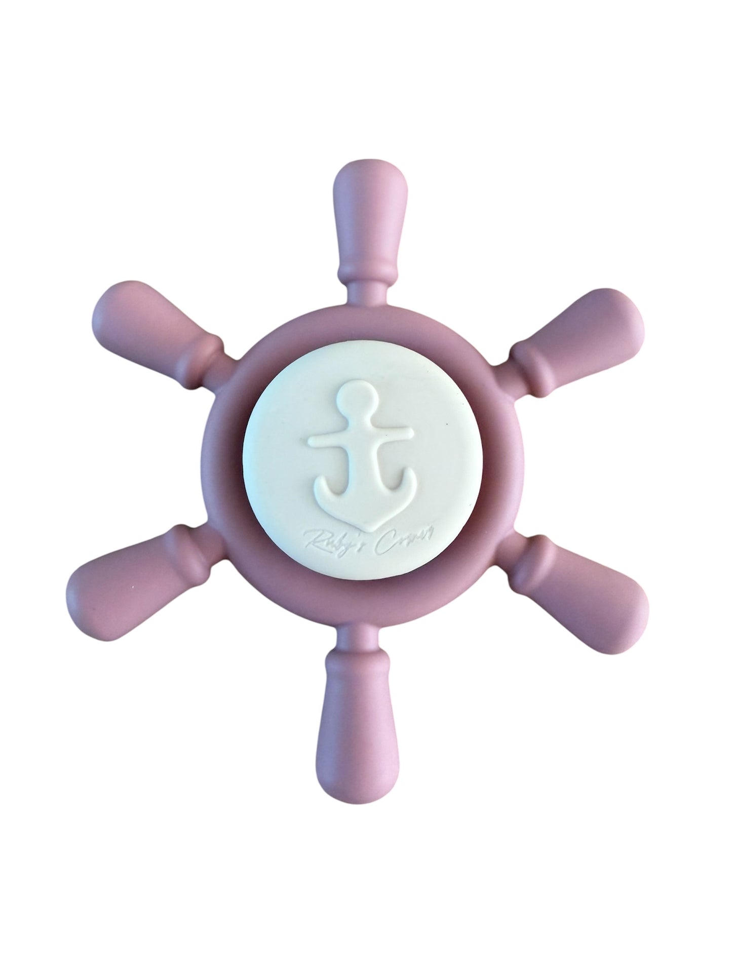 Siliconen bad spinner - Stuur – Donker Roze