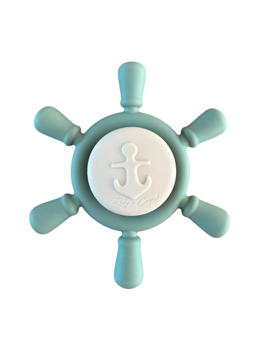 Siliconen bad spinner – Stuur - Groen