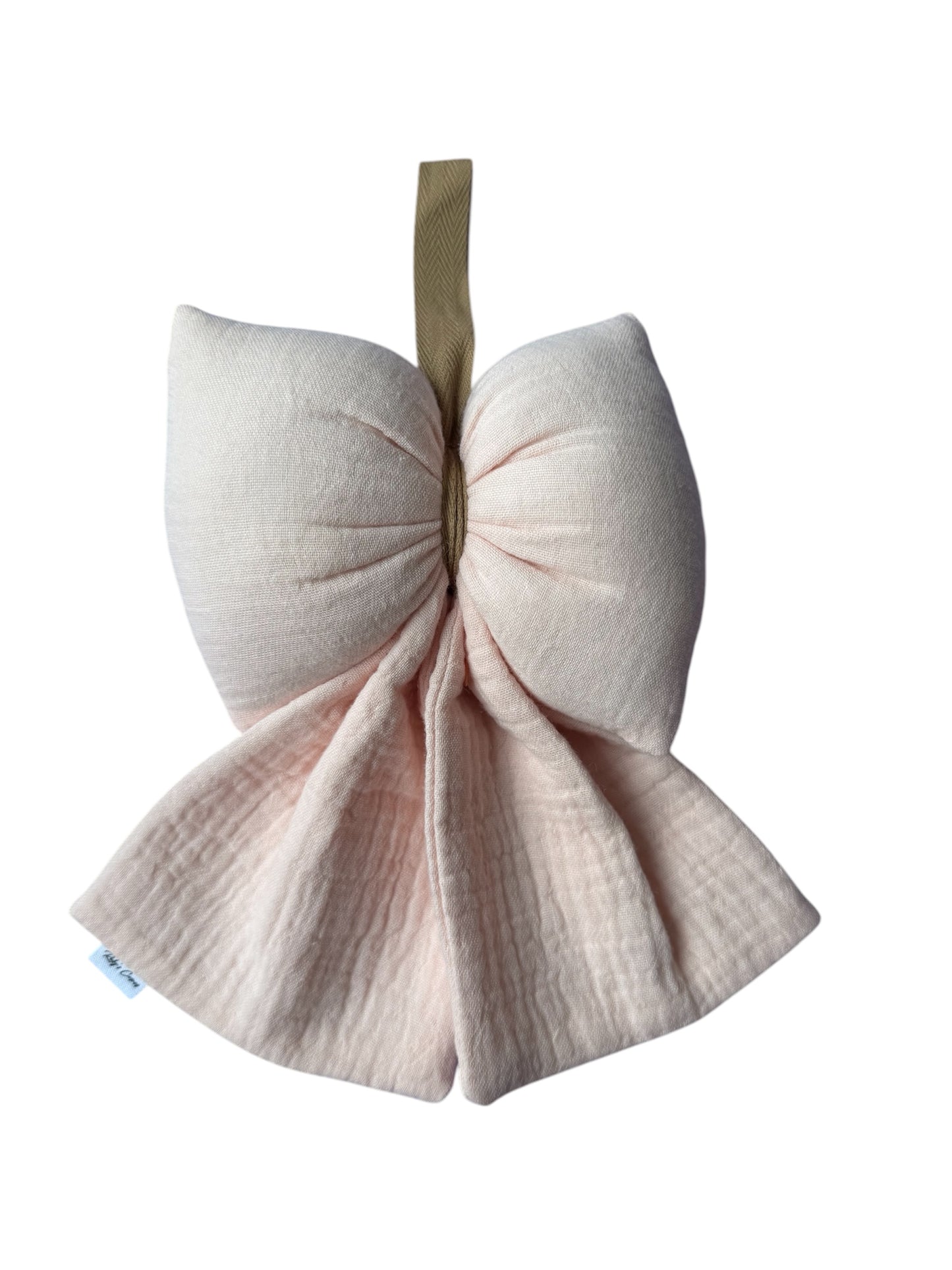 Strik Speendoekje Accessoire - Mouseline - XL - Licht Roze
