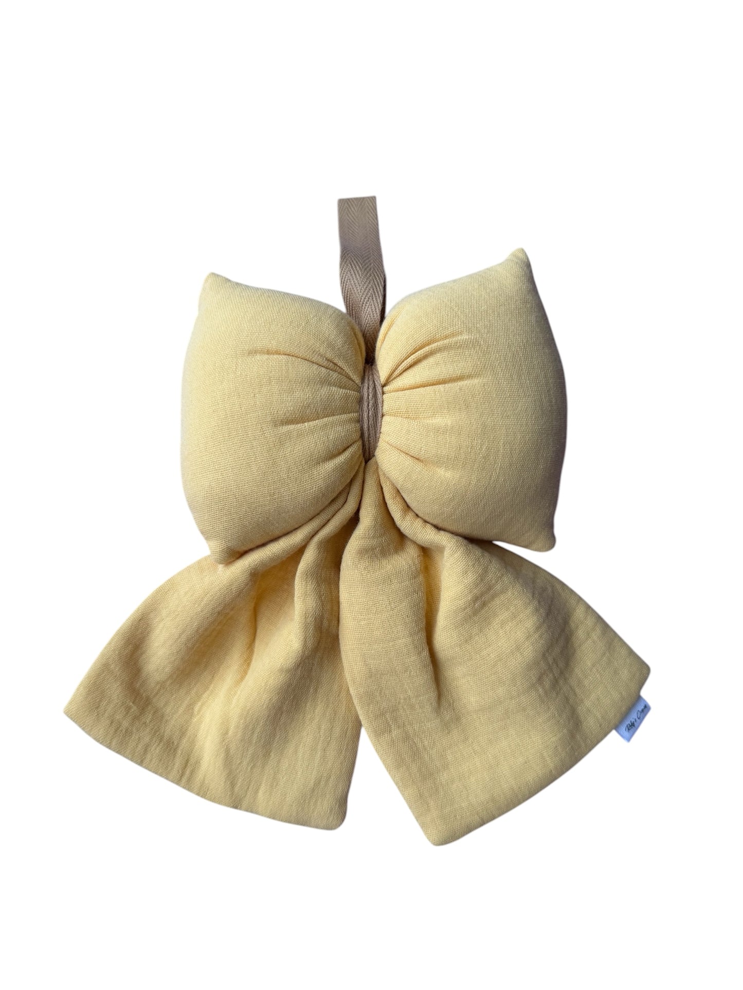Strik Speendoekje Accessoire - Mouseline - XL - Geel / Beige