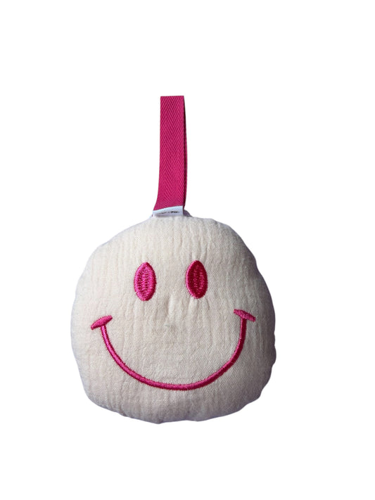 Smiley Speendoekje Accessoire - Mousline - Licht Roze