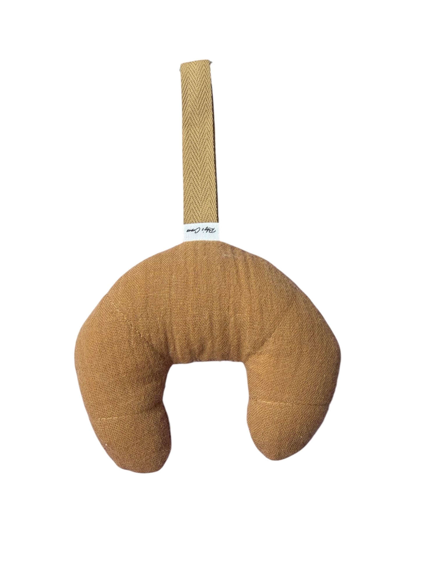Croissant Speendoekje Accessoire - Bruin