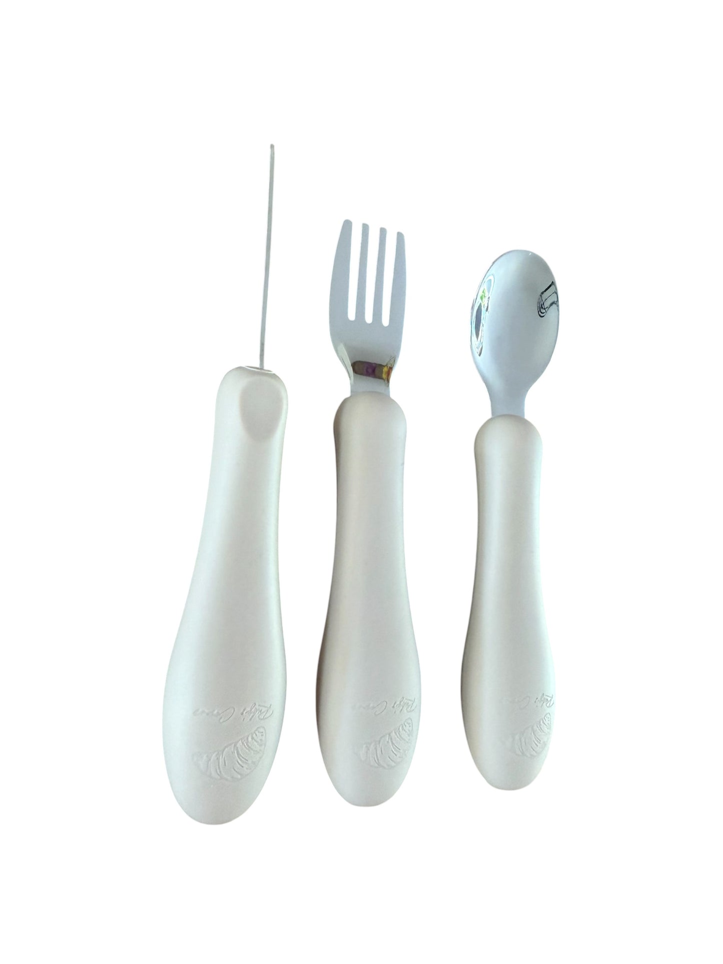 Kinderbestek set 3-delig – Beige