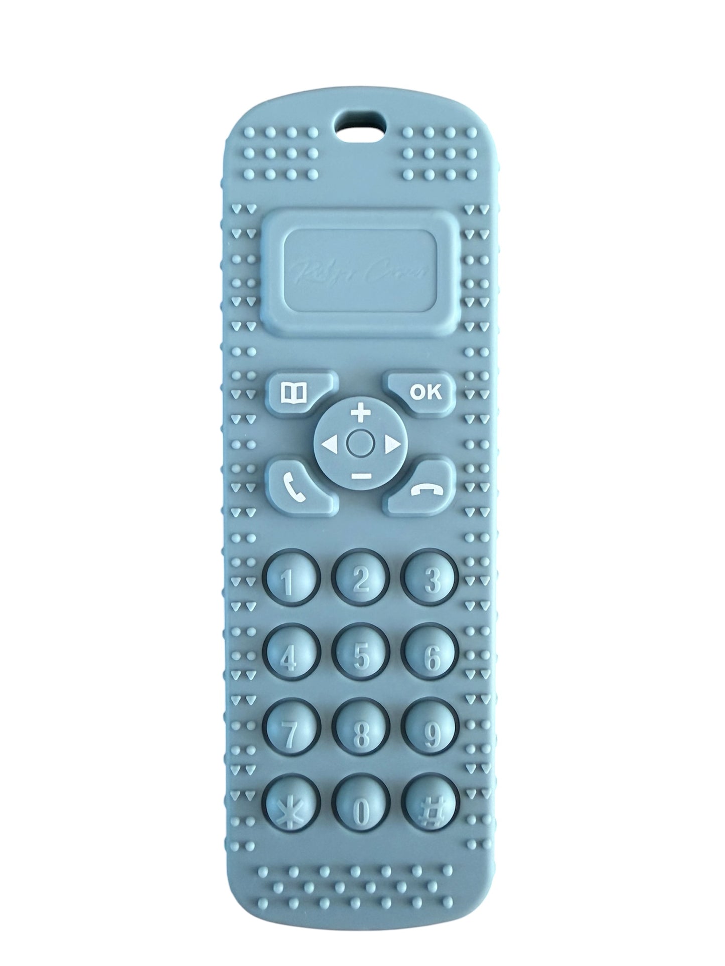 Siliconen bijtring – Telefoon - Blauw