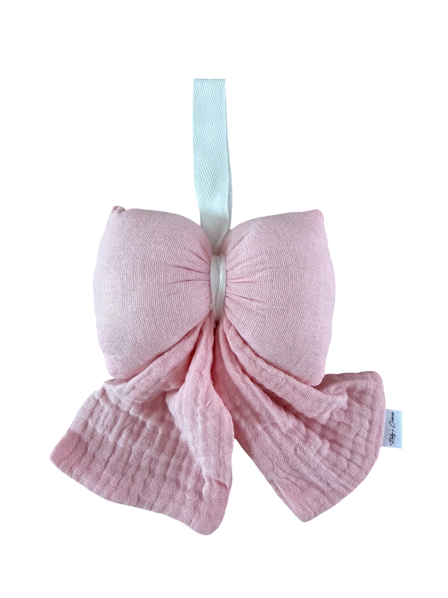 Speendoekje Strik Accessoire - Mousline - Roze