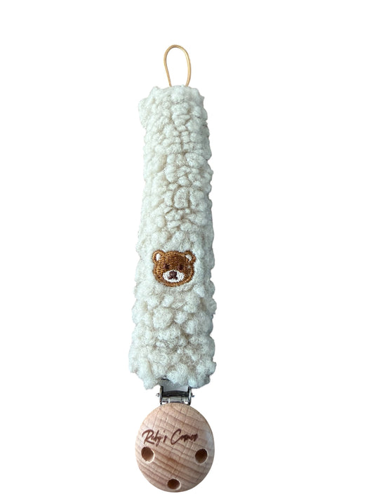 Speenkoord Teddy - Beer - Beige