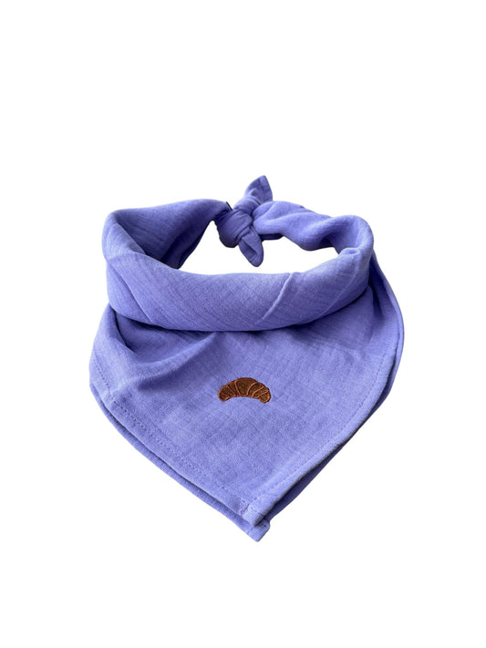 Bandana sjaaltje - Paars - Croissant