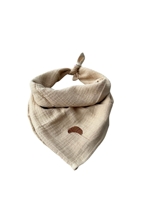 Bandana sjaaltje - Beige - Croissant