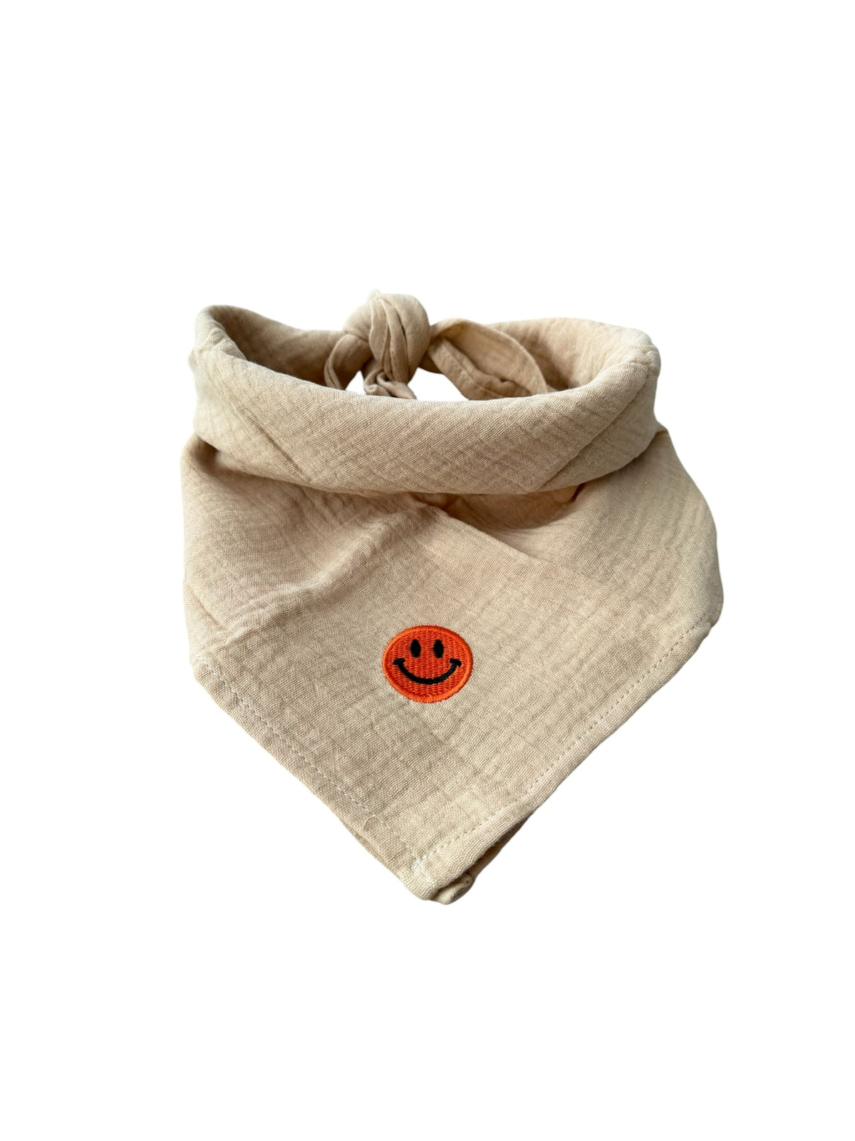 Bandana sjaaltje - Beige - Smiley