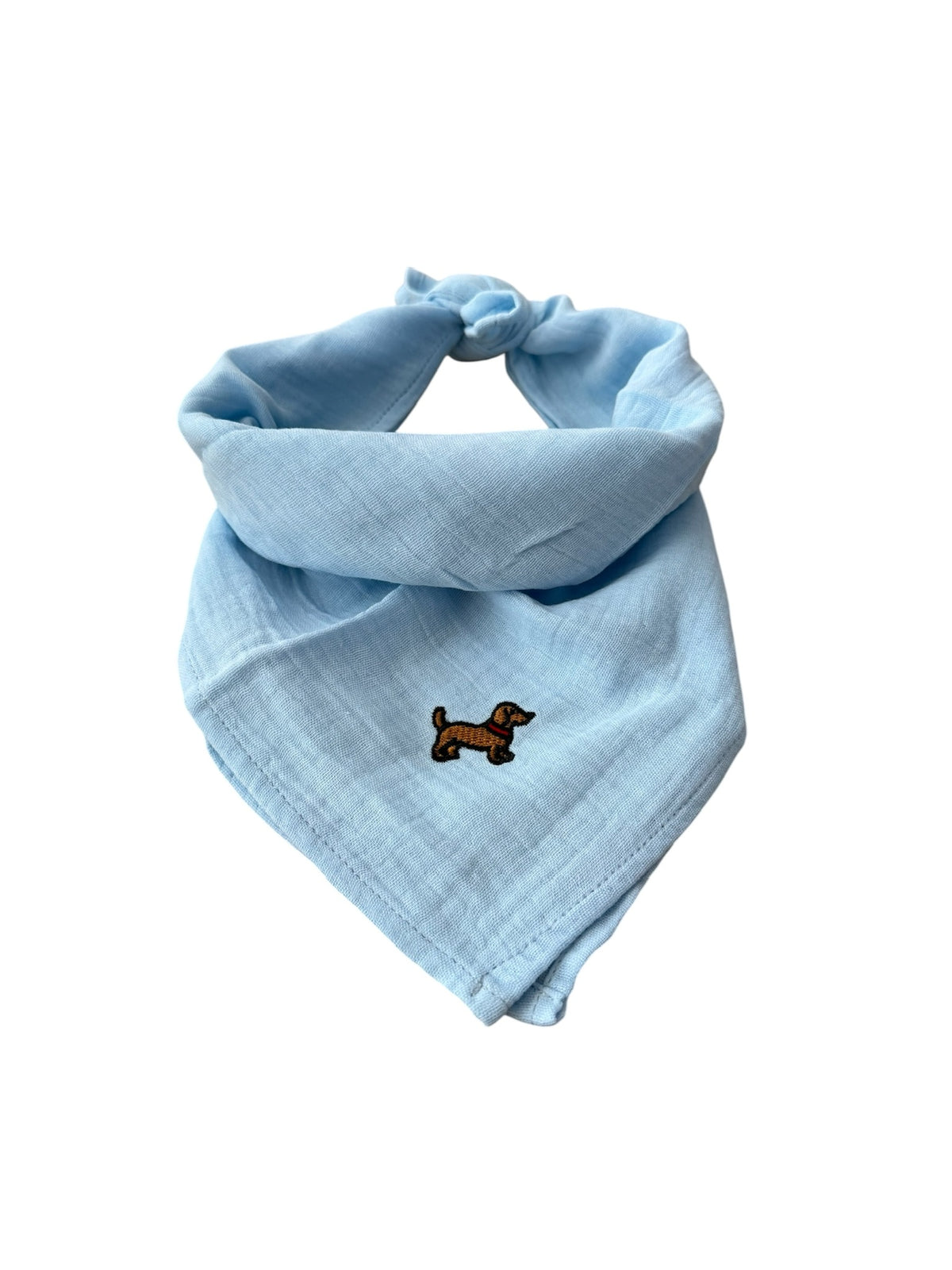 Bandana sjaaltje - Licht Blauw - Teckel