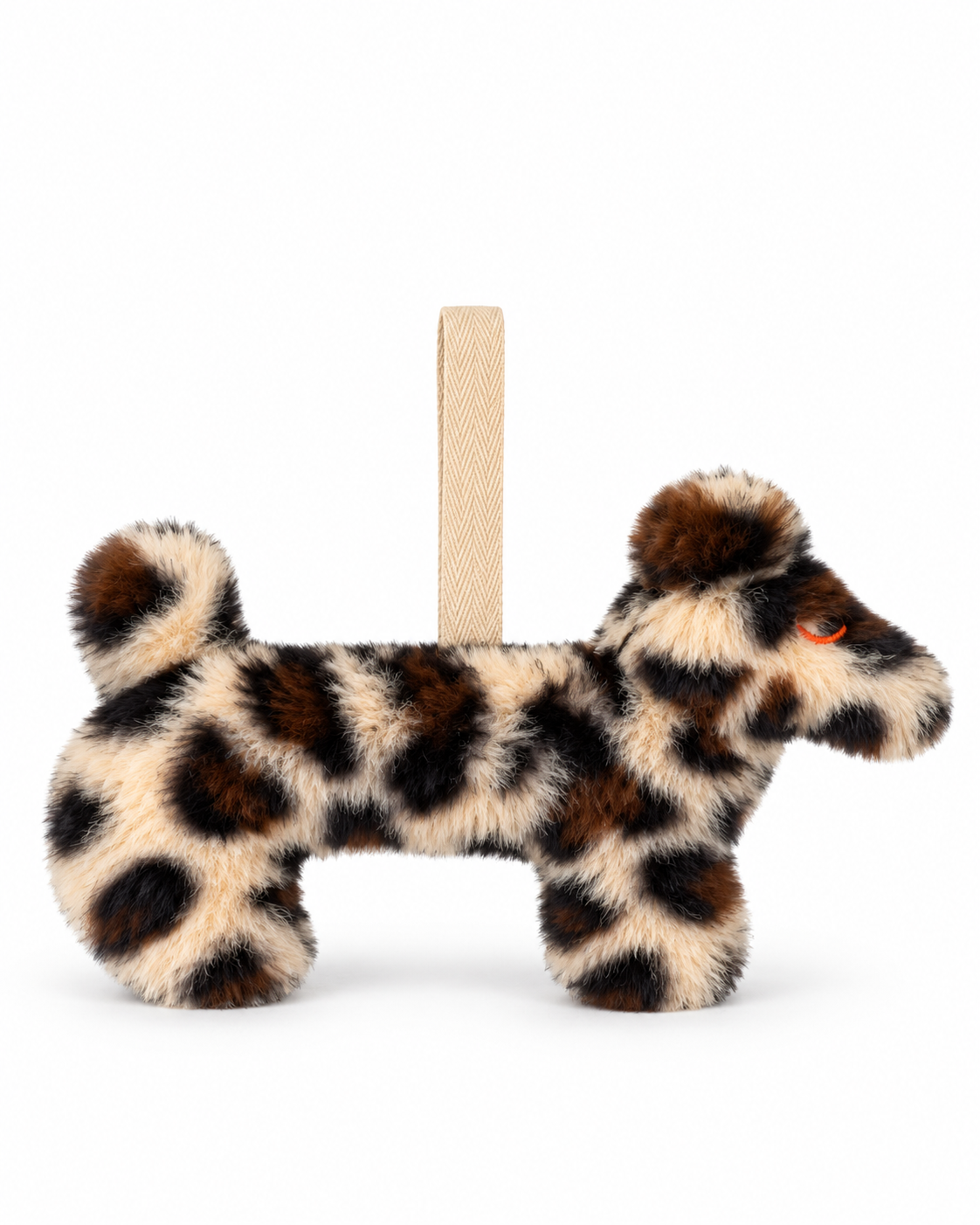 Teckel Speendoekje accessoire - Panter Beige koord