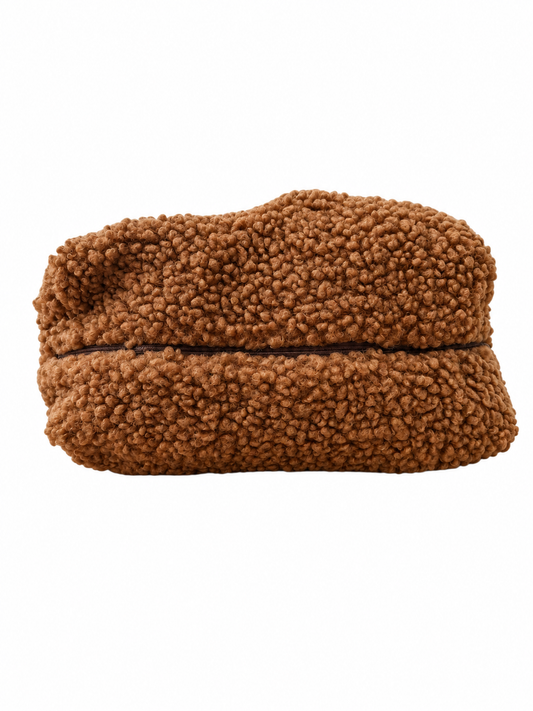 Teddy toilettasje - Donker Bruin