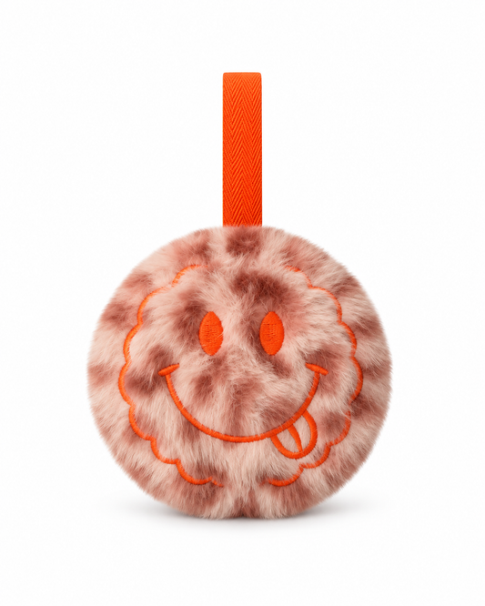 Smiley speendoekje accessoire - Roze Panter