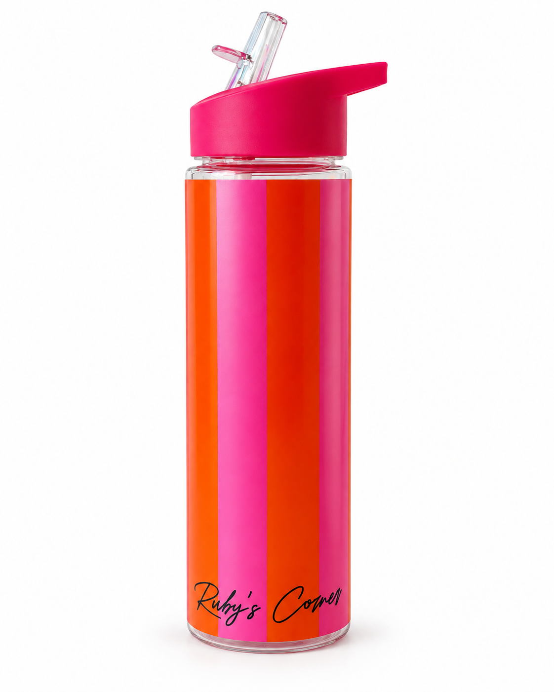 Drinkfles - Roze / Oranje