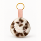 Smiley Sleutelhanger - Licht Roze