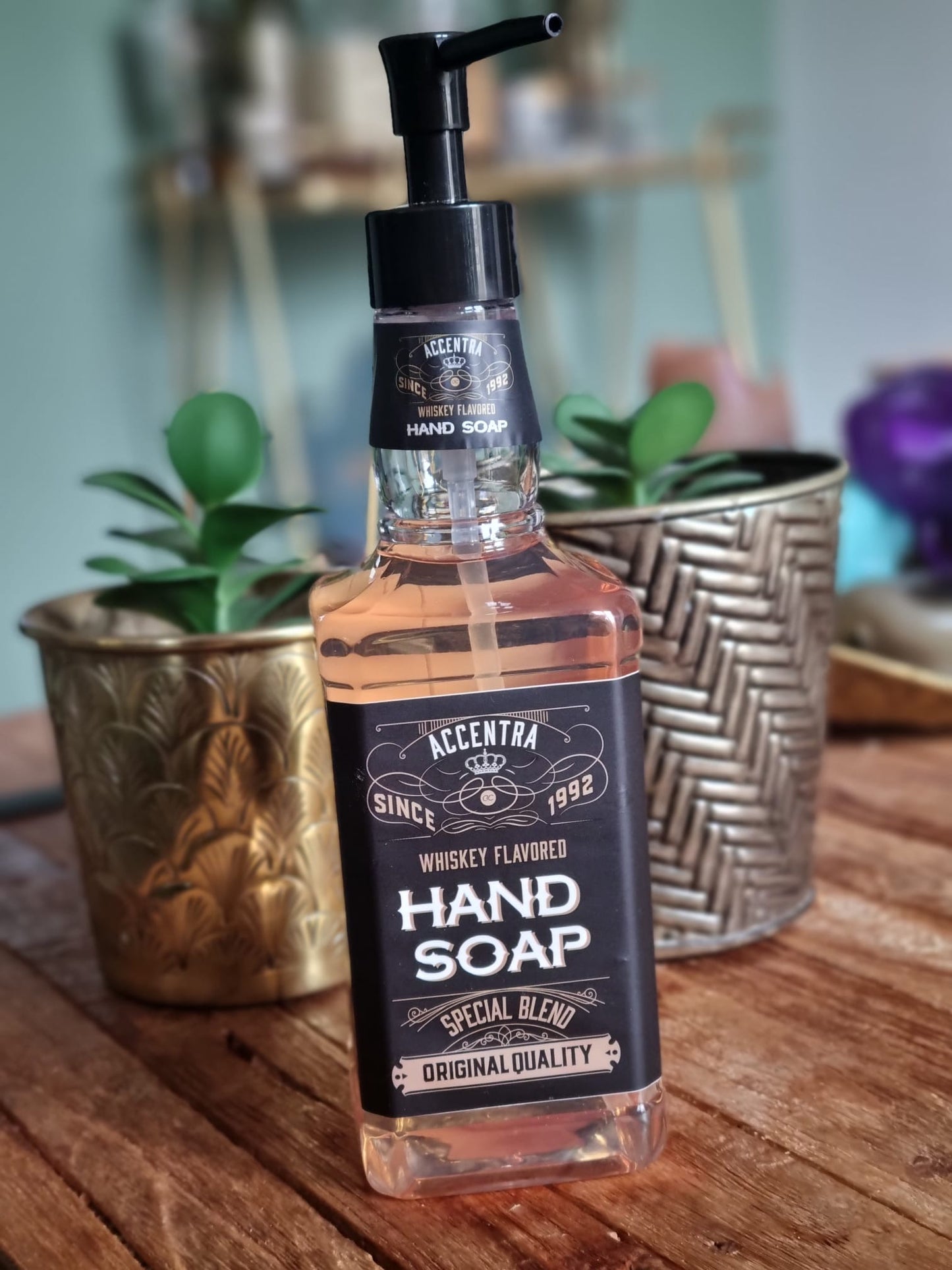 Handzeep 480ml Whiskey bottle SPECIAL BLEND