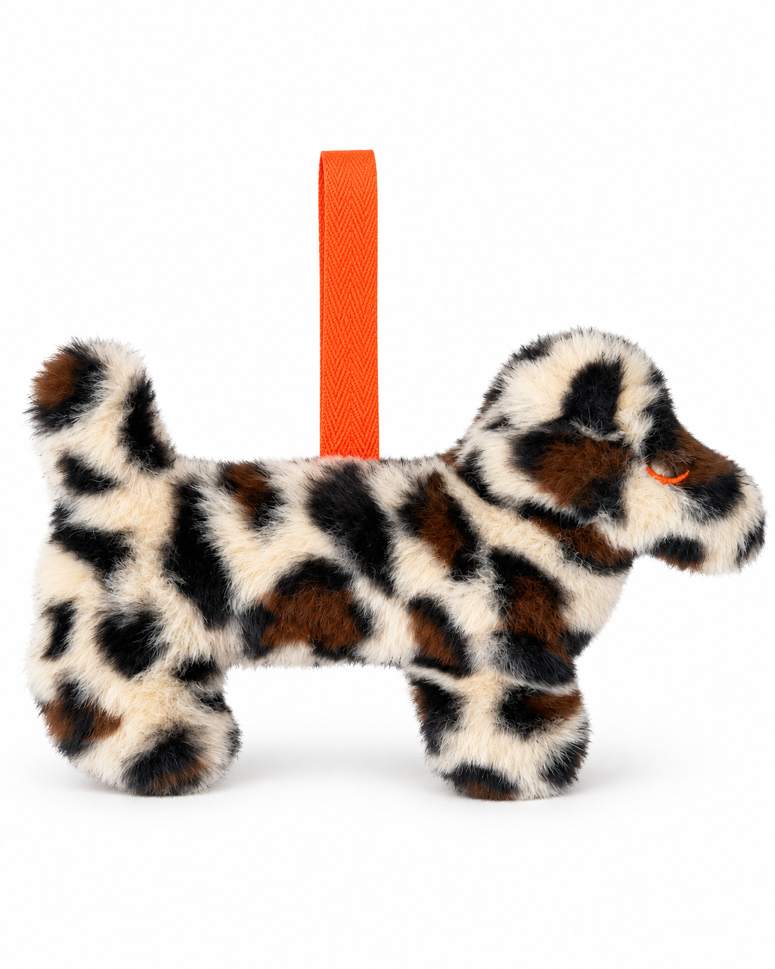 Teckel Speendoekje accessoire - Panter Oranje koord