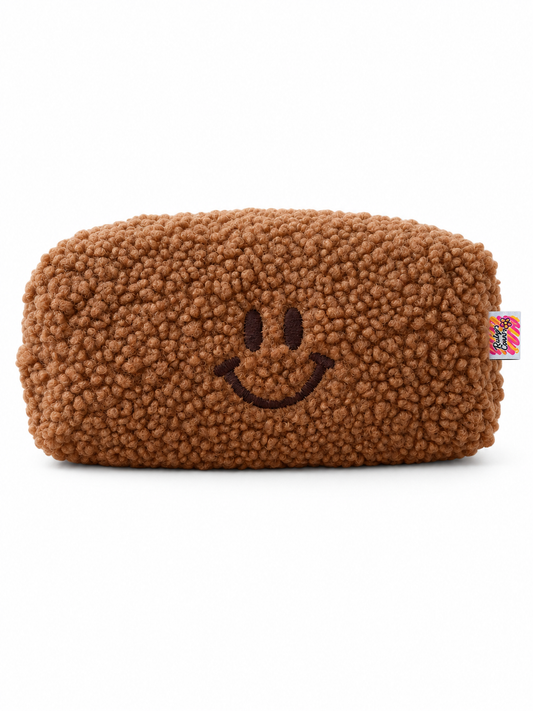 Teddy toilettasje - Donker Bruin