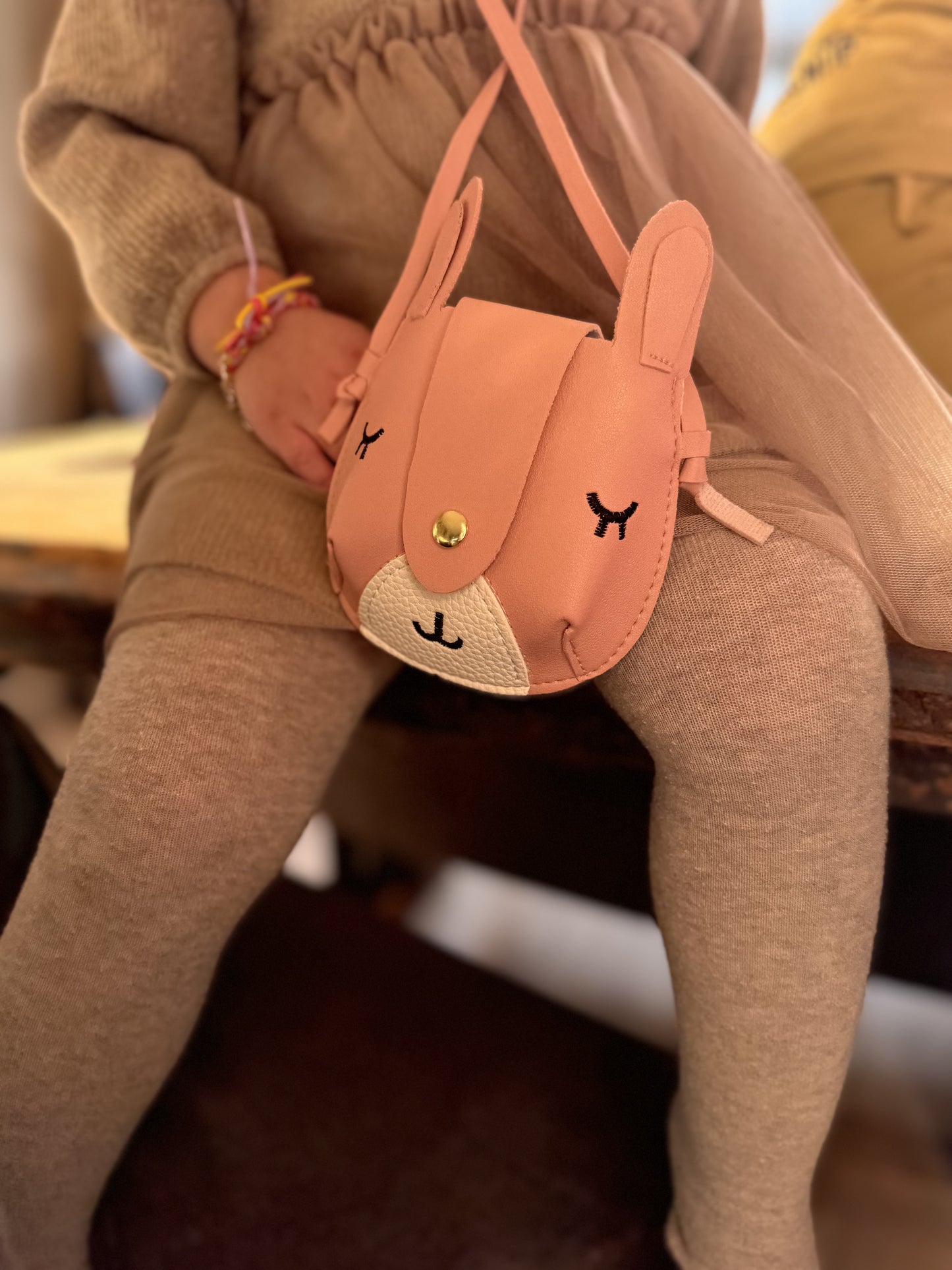 Dierentasje Bunny Pink