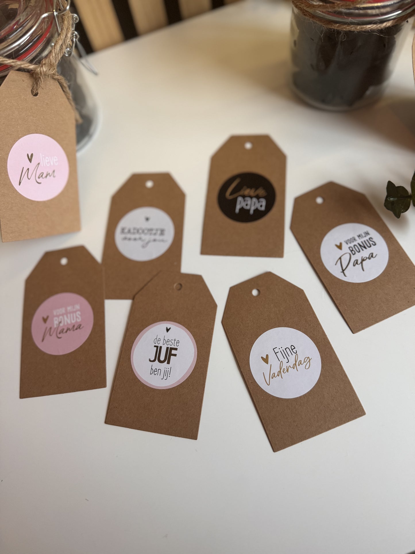 Wax pot drop - keuze uit verschillende Cadeu labels