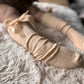 Kniekousen Strik Beige