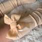 Kniekousen Strik Beige