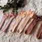 Kniekousen Strik Beige