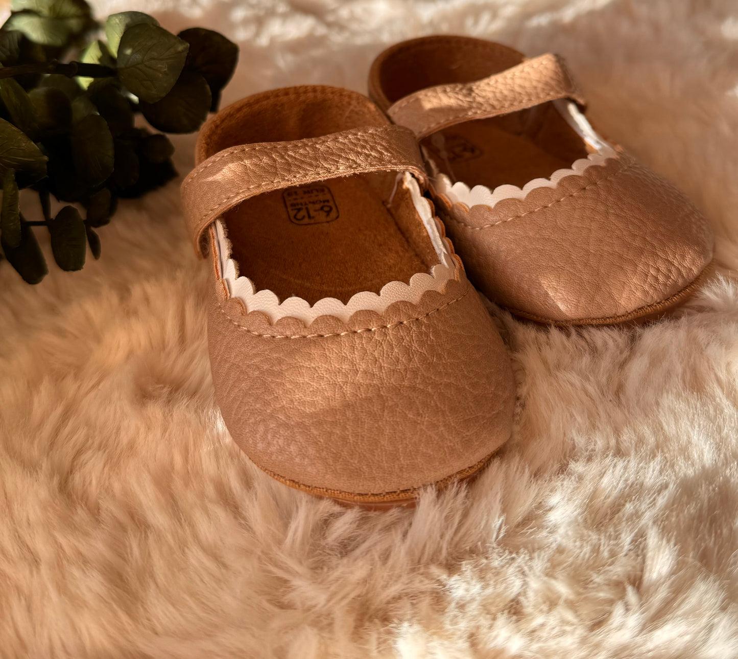 Baby Mocassins Open / Beige