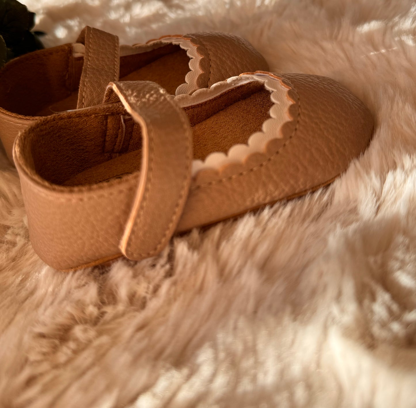 Baby Mocassins Open / Beige