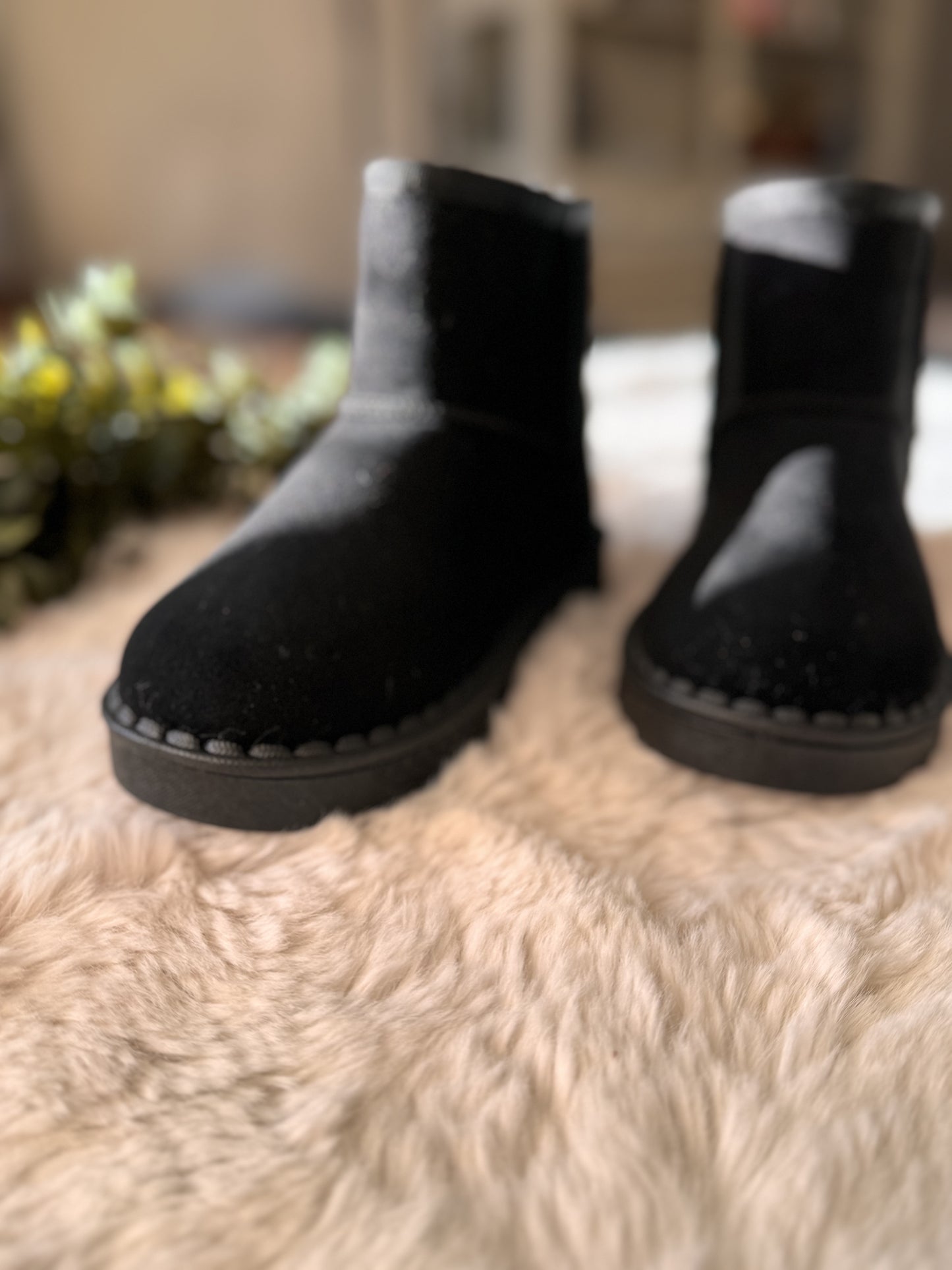 Keep me warm boots - Zwart