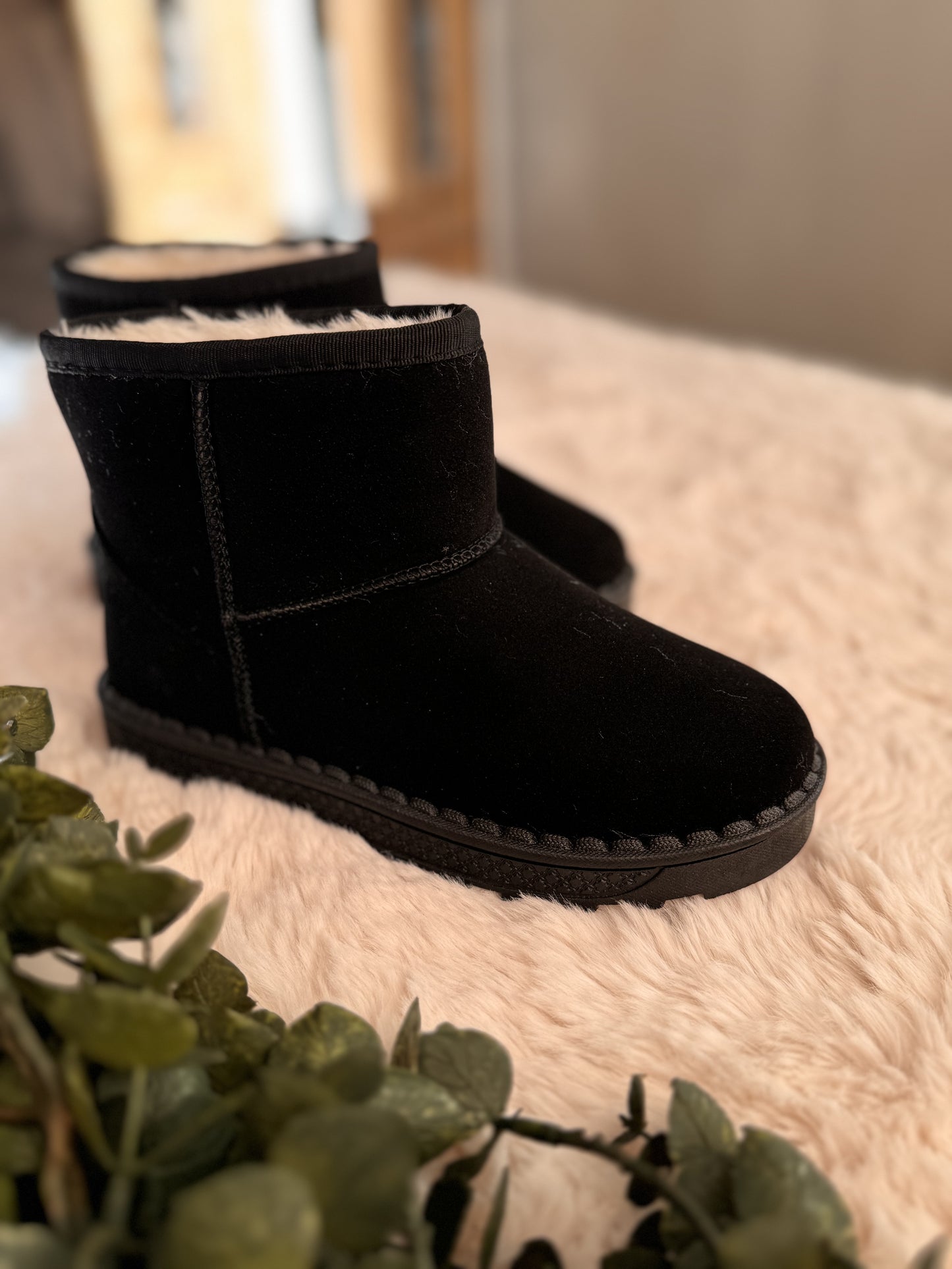 Keep me warm boots - Zwart