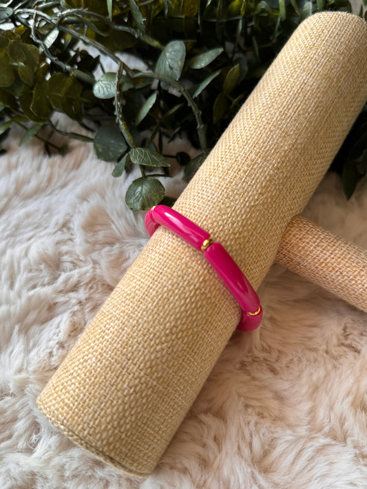 TUBE ARMBANDJE - Neon Pink